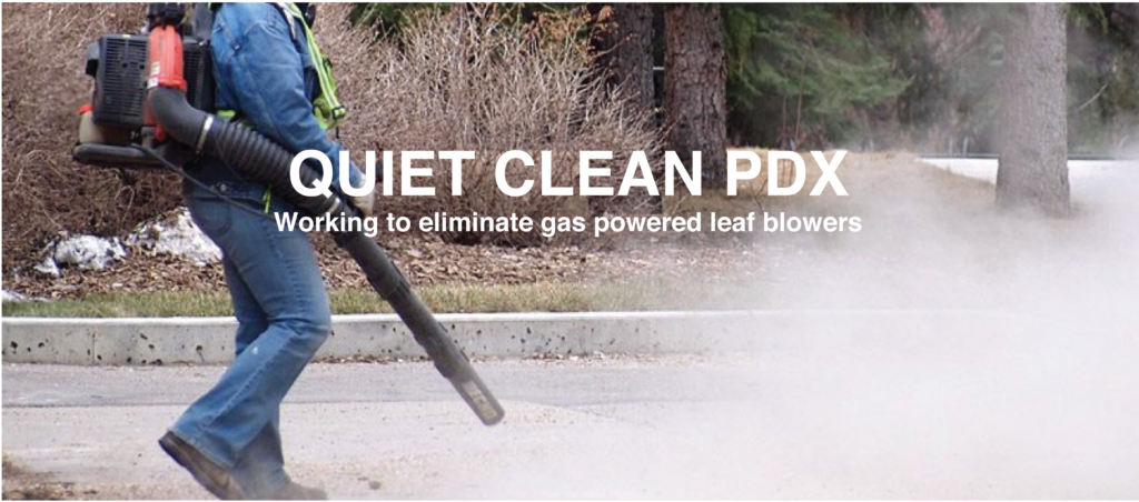 QCPDX working to eliminate gas leaf blowers